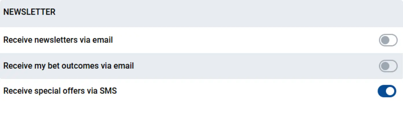 Account Settings
