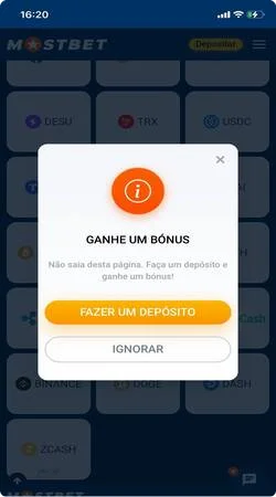 Mostbet levantamento
