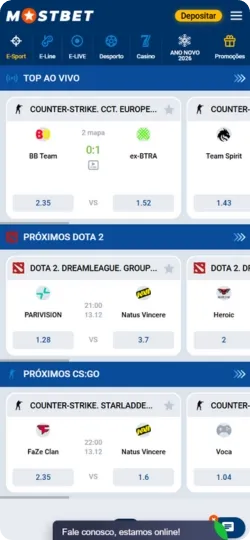 Mostbet Apostas